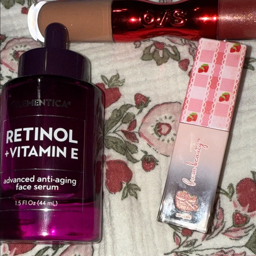 One/Size Lip Duo & Elementica Retinol + Vitamin E Face Serum and Lip Tint Set - Picture 3 of 3